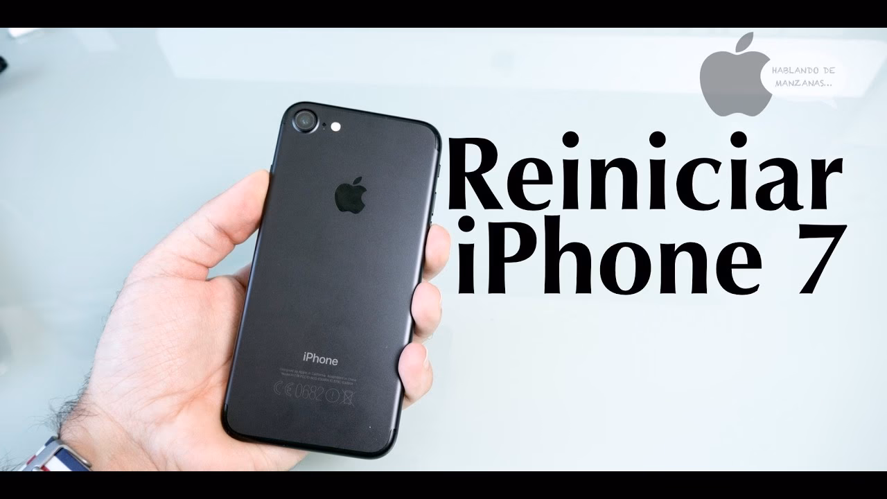 ¿Cómo restaurar el iPhone 7 de fábrica?