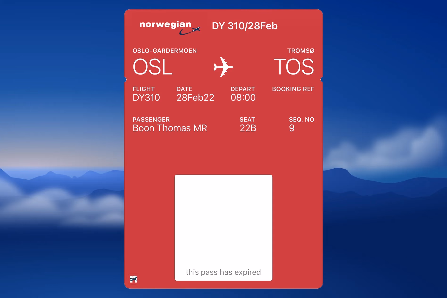 Does Norwegian airlines offer online check-in?
