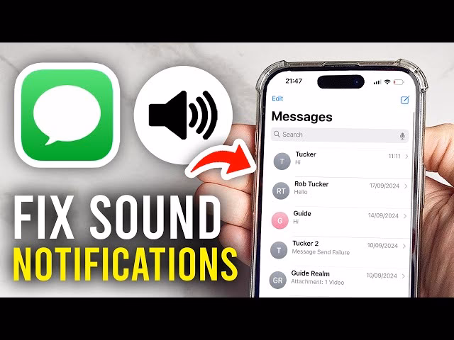 How do I Fix my iOS 18/17/16/15/14 notification sounds not working?