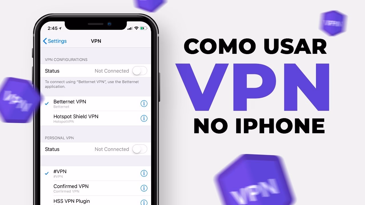 O que é VPN no iPhone?