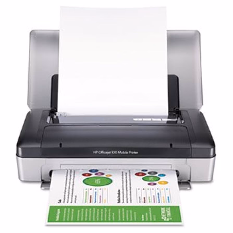 Is the Officejet 100 bigger than the h470?