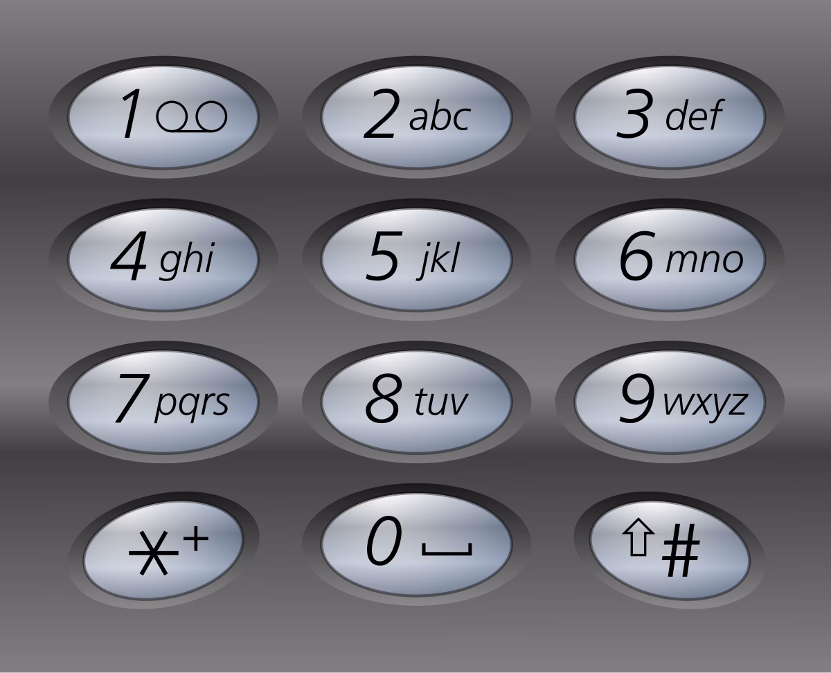 Why did phone numbers look like this in the 20th century?