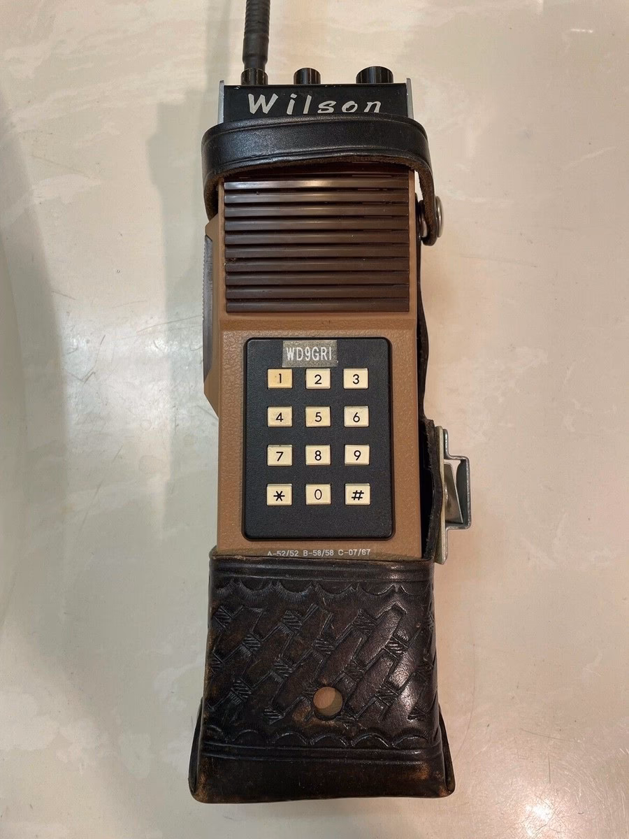 What is a mobile radio telephone system?