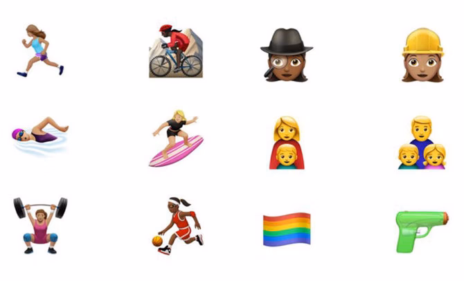 Are there Olympic rings emojis?