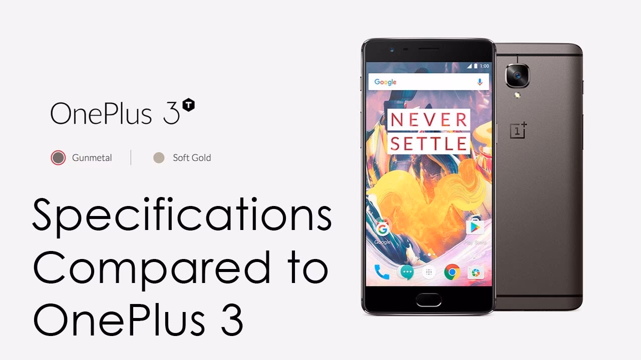 What are the technical specifications of OnePlus 3?
