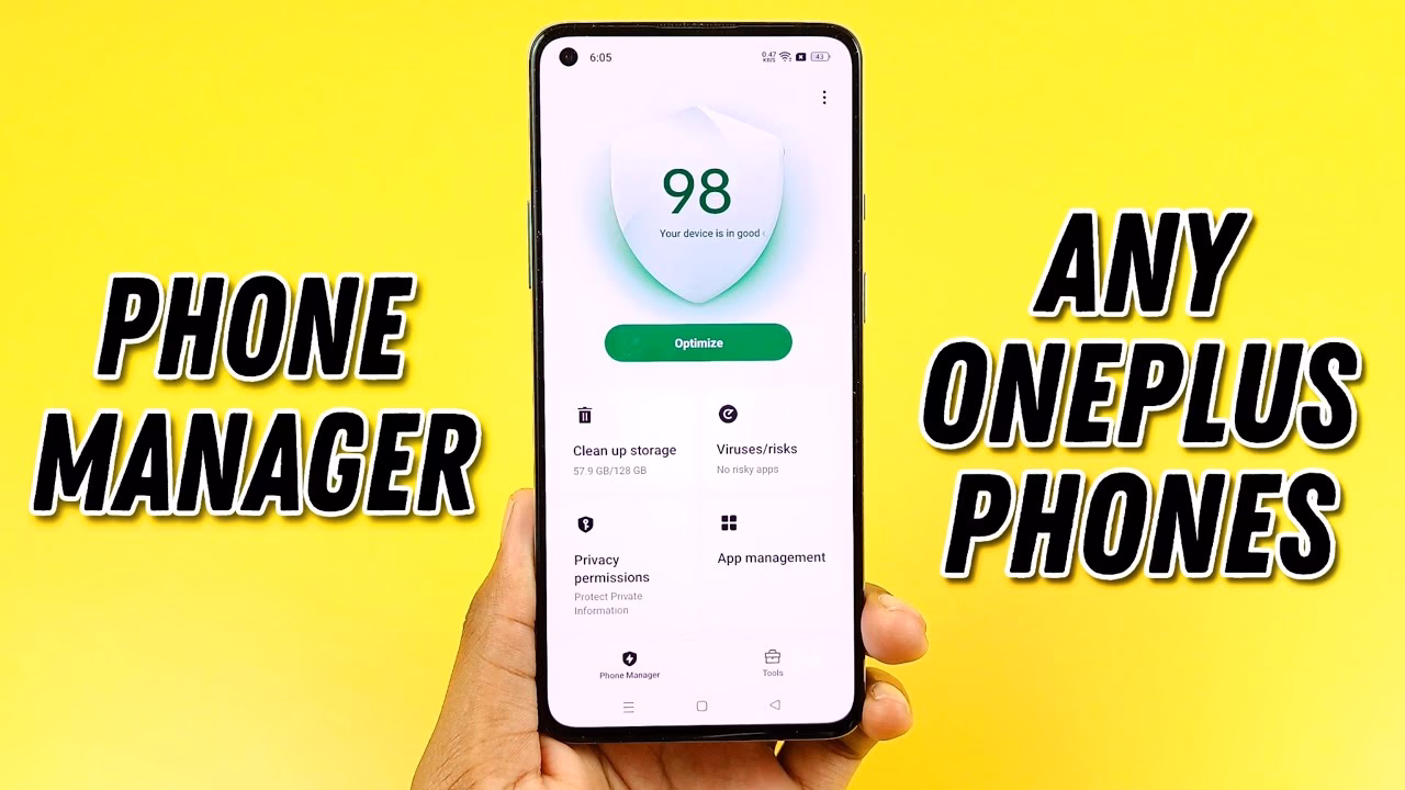 Does OnePlus have a file manager?