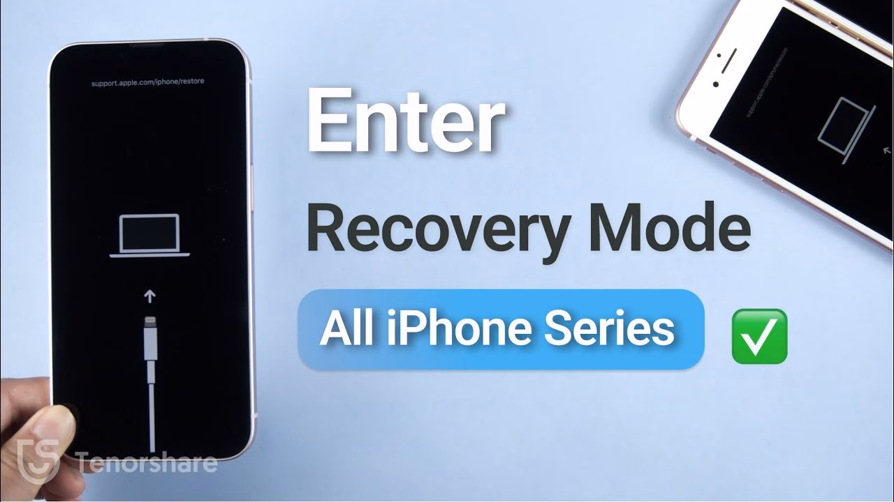 How do I Put my iPhone in recovery mode?