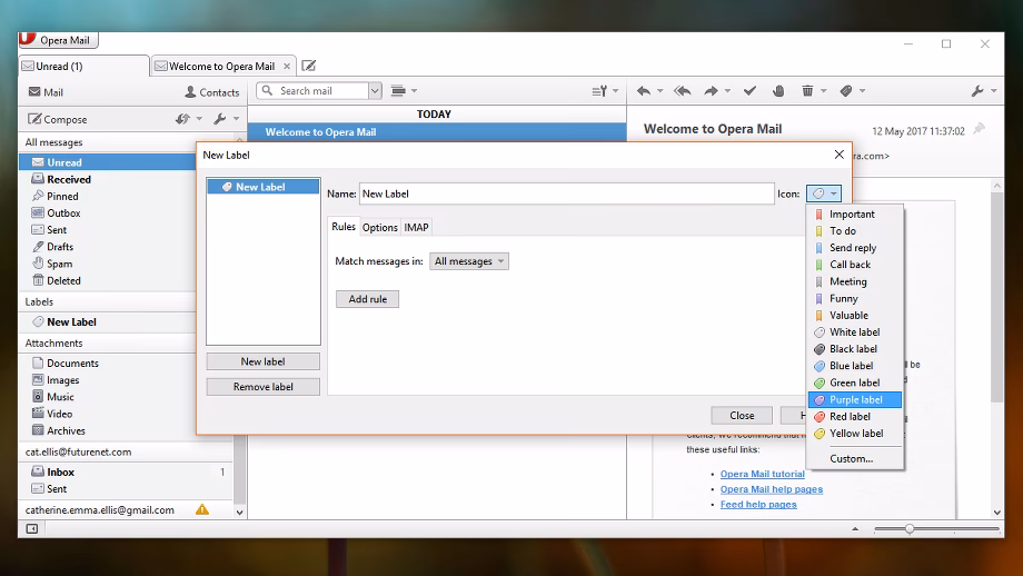 Is Opera Mail a good email client?
