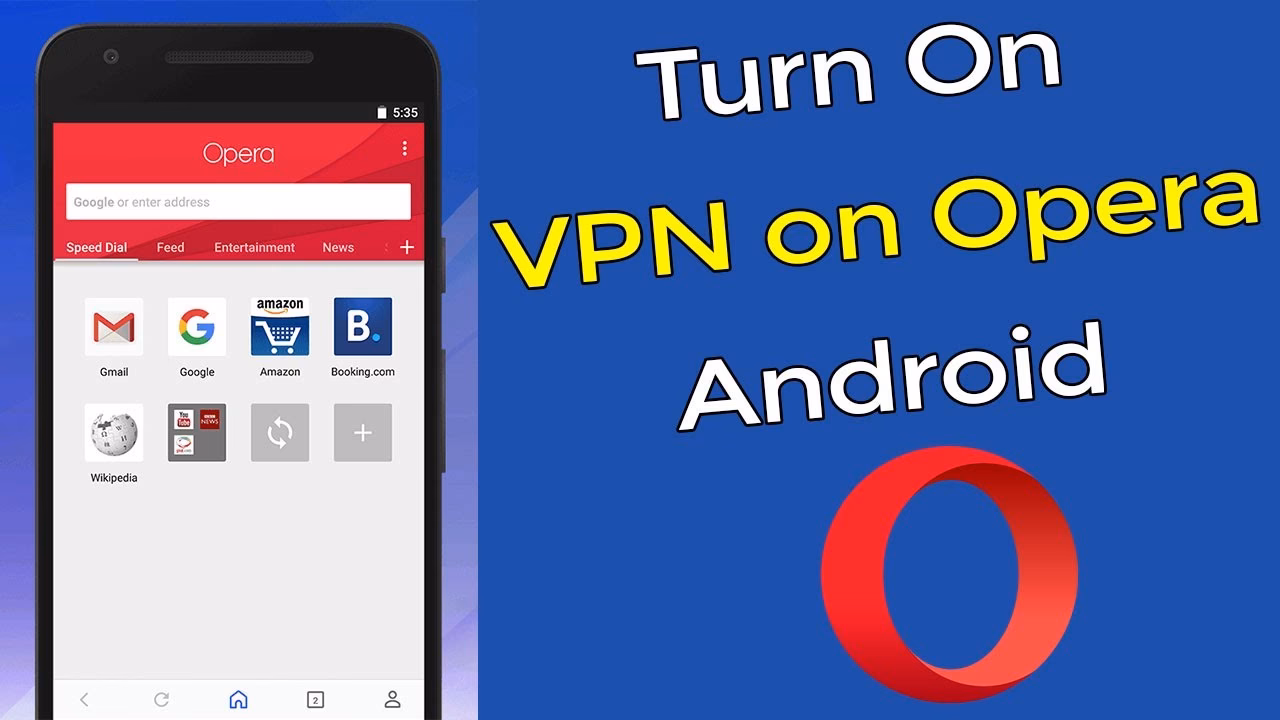 How do I use a VPN in Opera browser?