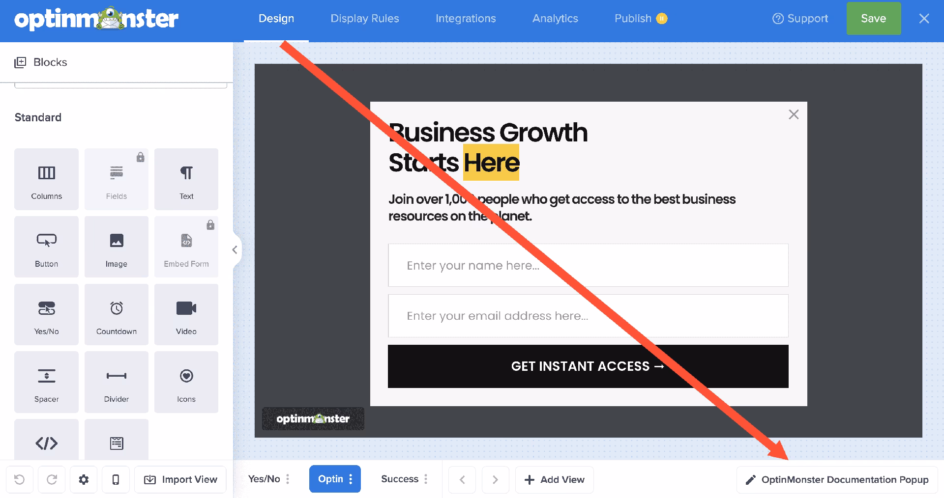 Does OptinMonster have a WordPress plugin?