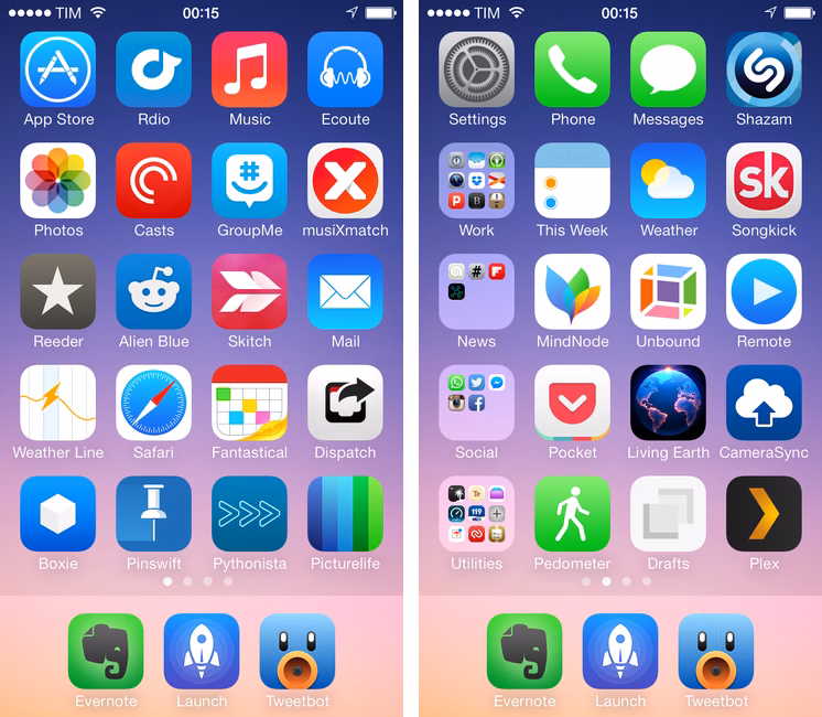 Where can I Find my original apps?