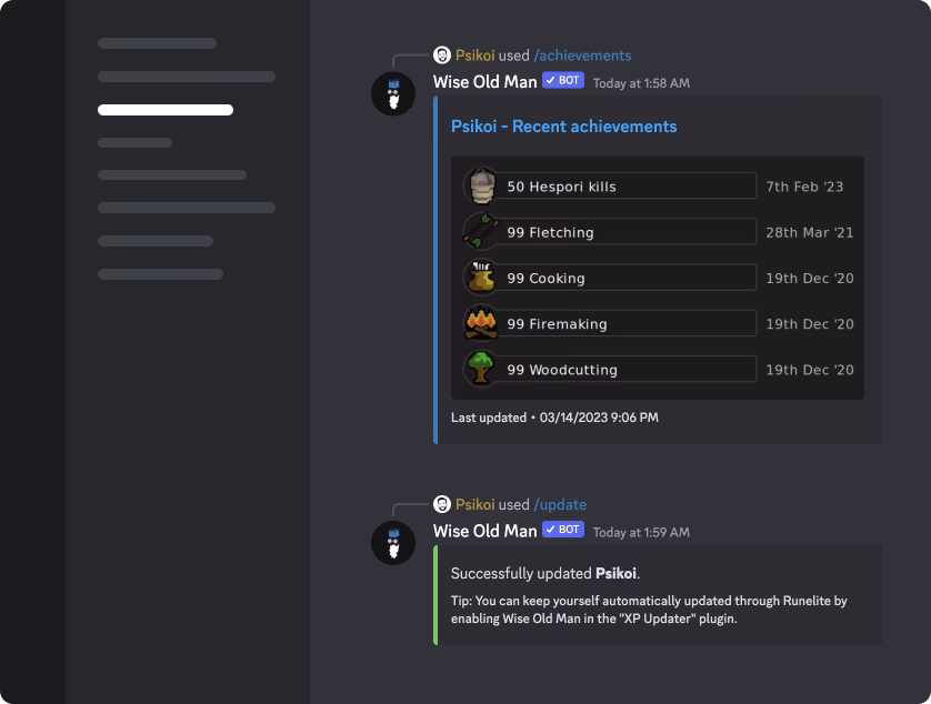 What is a RuneScape 3 discord bot?