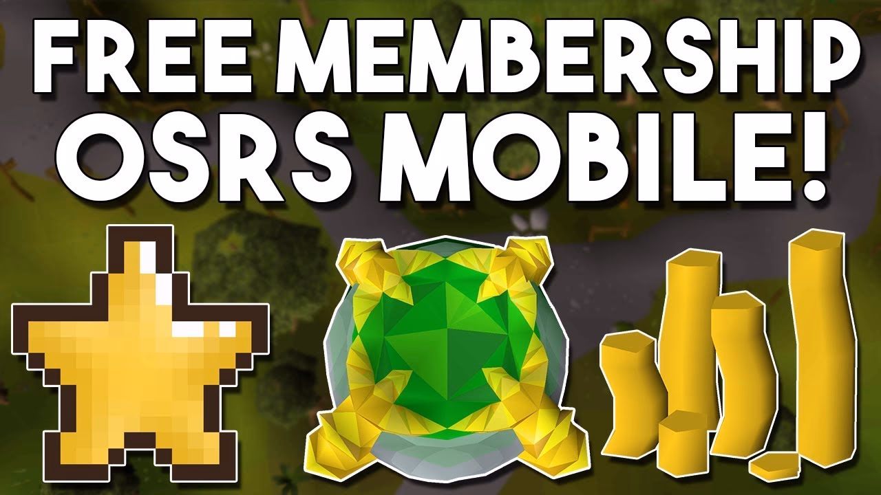 How do I get a free trial with OSRS mobile?