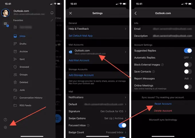 How to fix outlook not receiving emails on Android?
