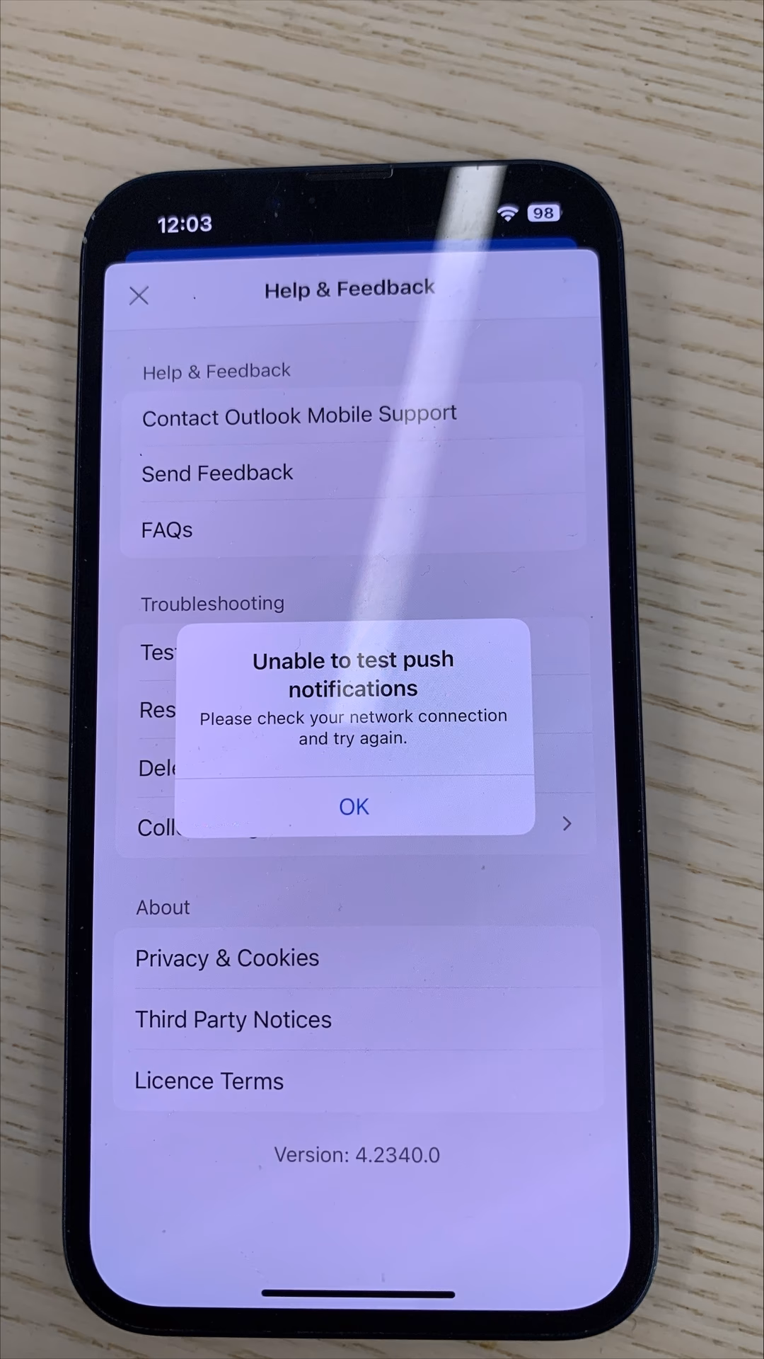 How to see emails from other folders in outlook for Android?