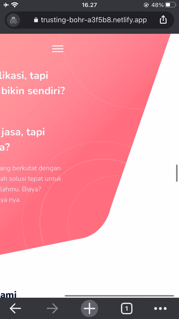 Does overflow-X for mobile work on safari?