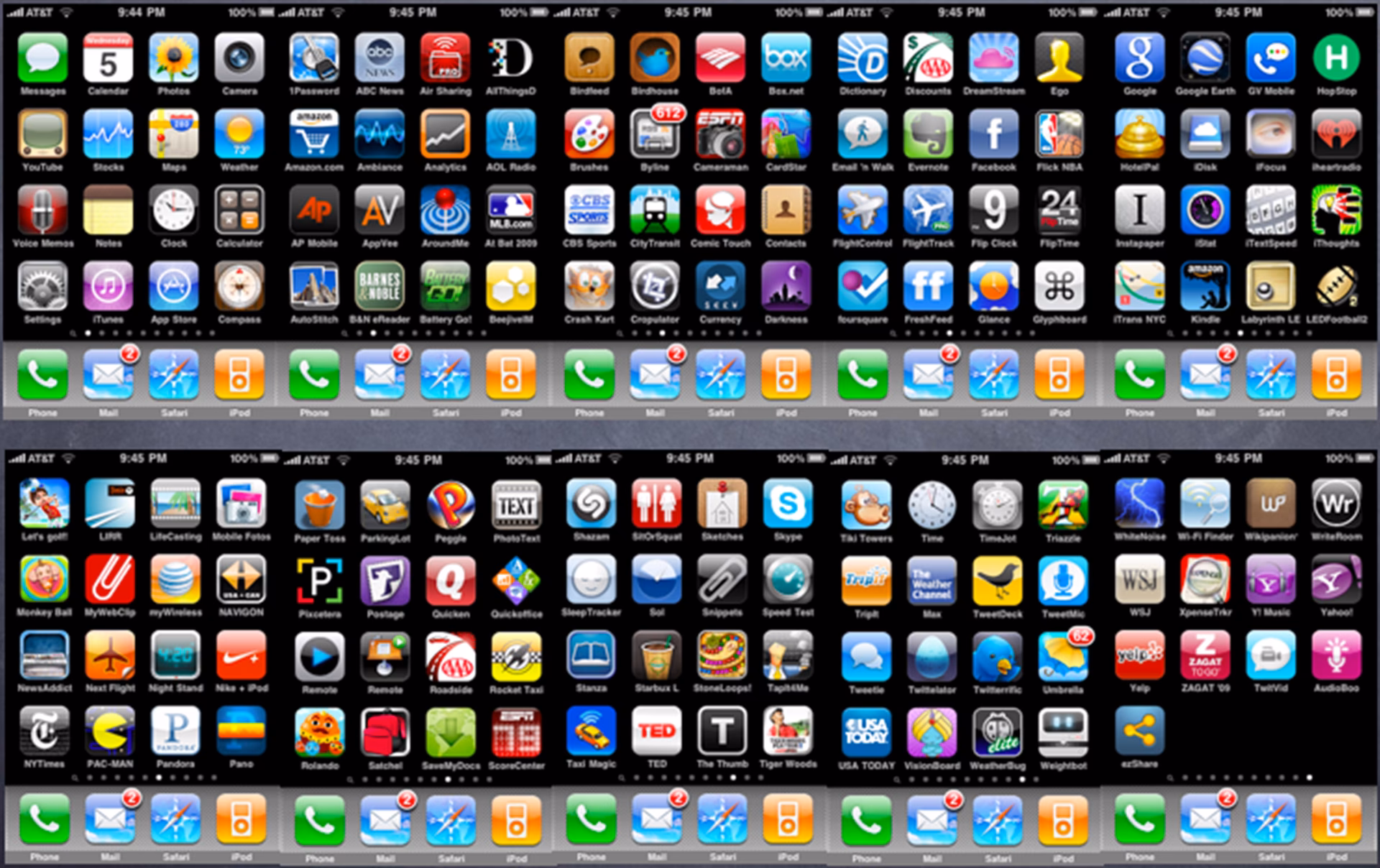 What are the different types of apps?