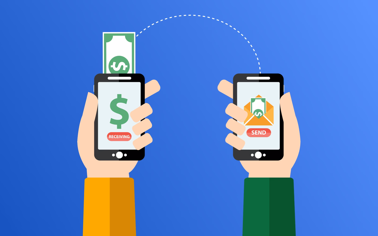 How do I scan a QR code in p2p/easy4ip?