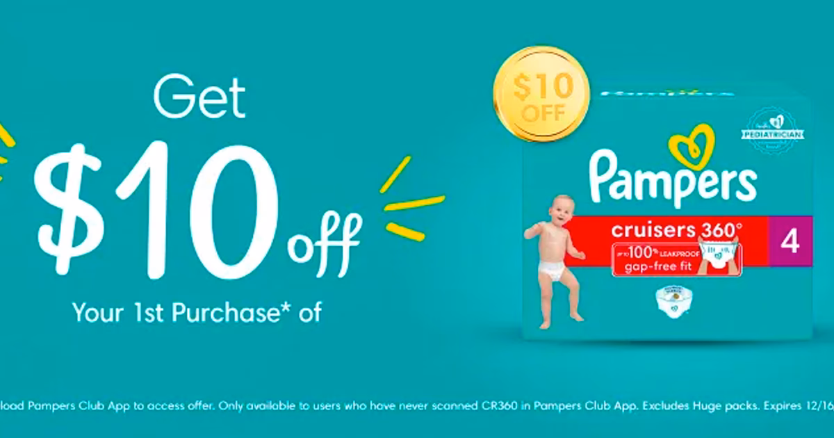 How do I redeem a Pampers coupon?
