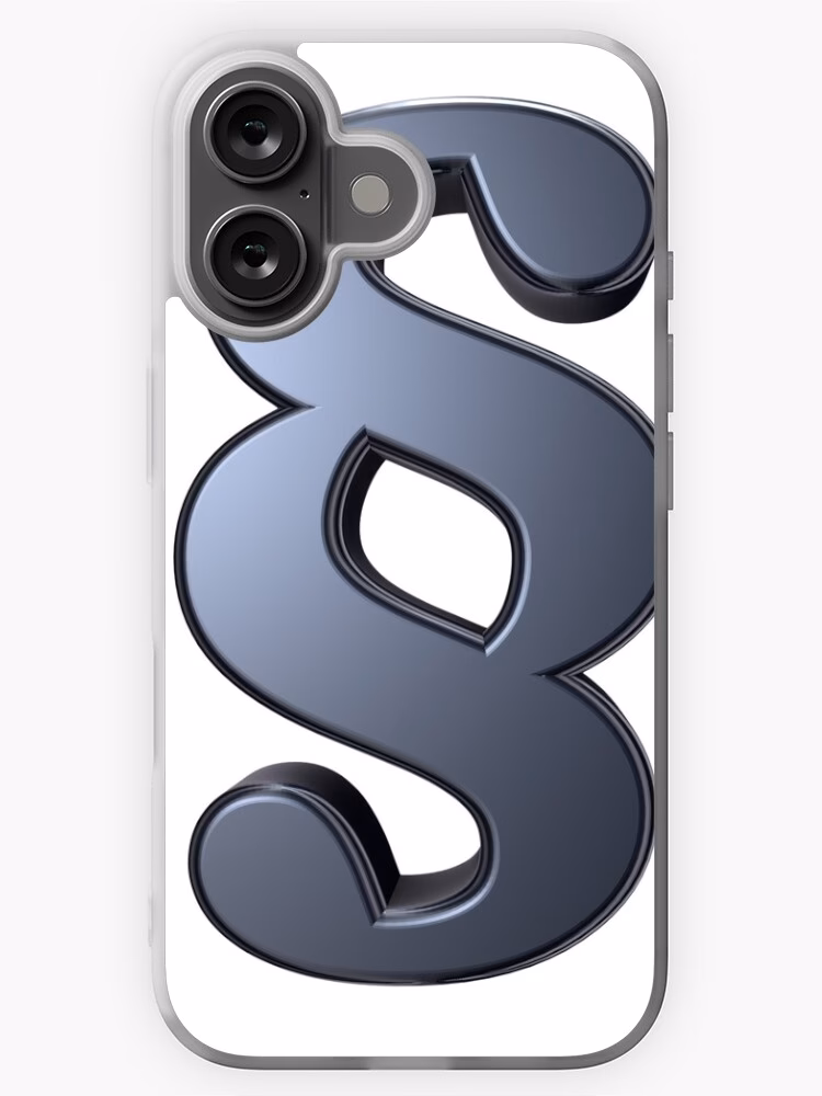 How do I Type A paragraph sign on an iPhone?