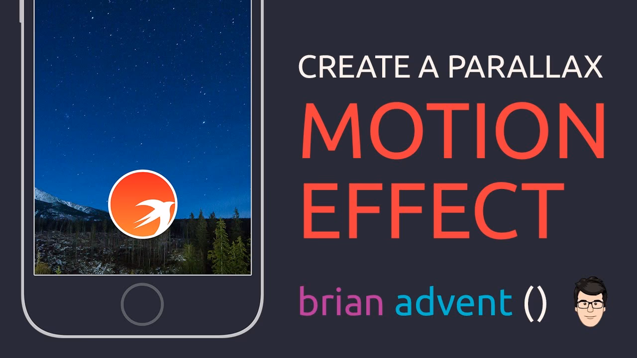 What is a parallax scroll effect?