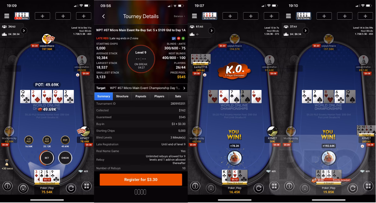 Where can I download the Poker app?
