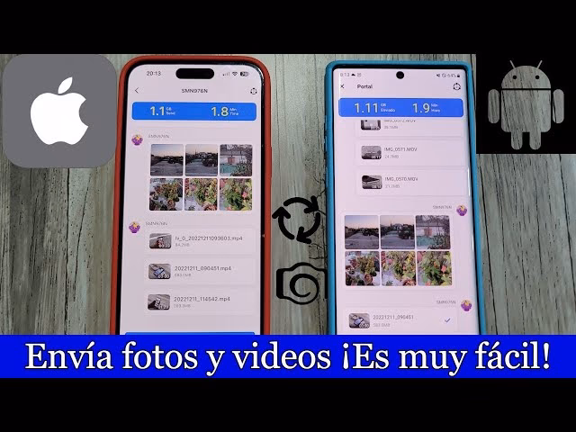 ¿Cómo pasar fotos de iPhone a Android?