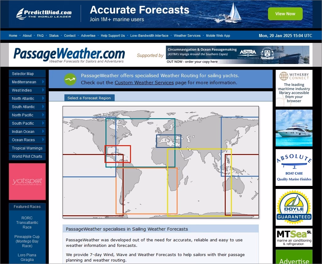 What is passageweather?