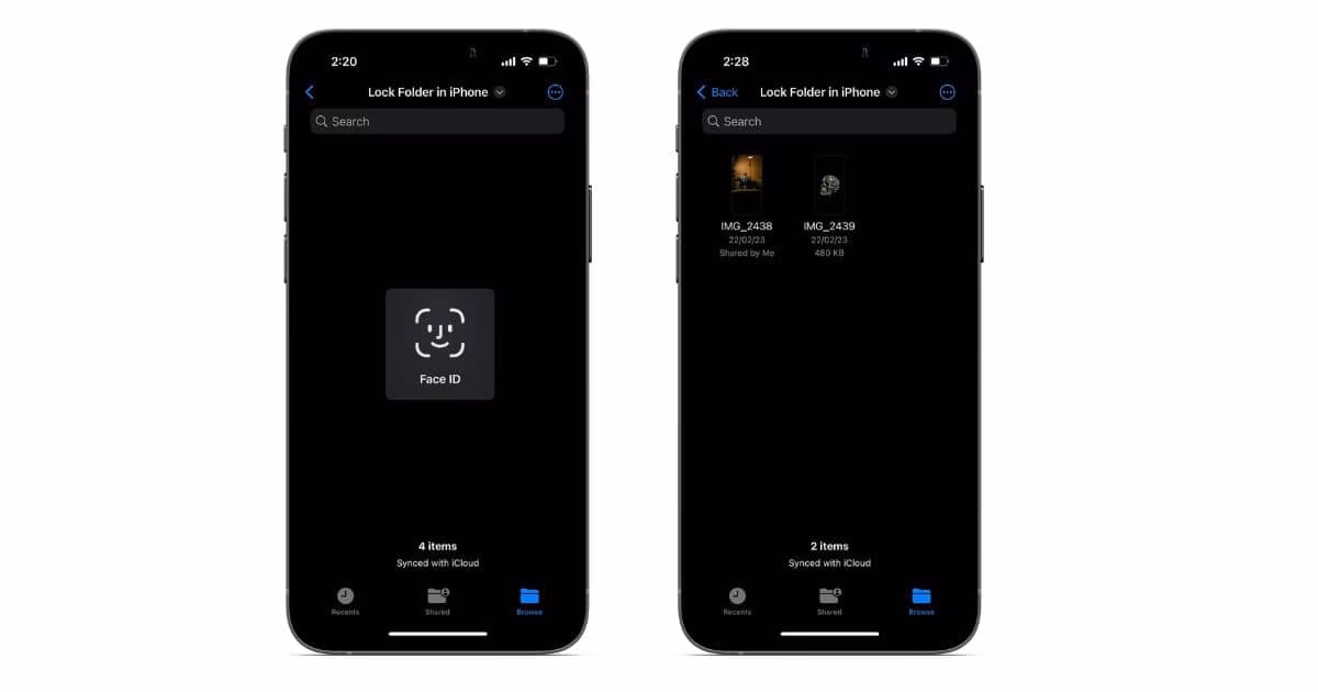 How do I access saved passwords on my iPhone?