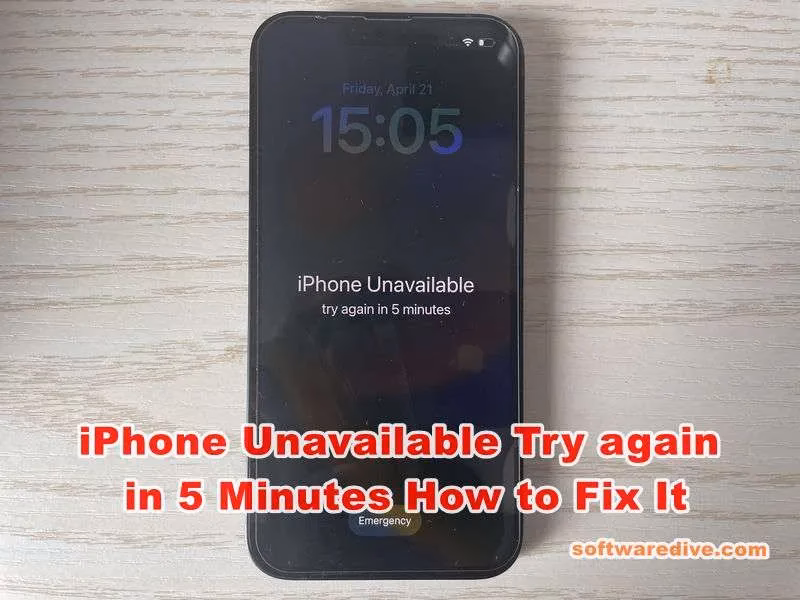 How long does it take to re-enter a passcode on iPhone?