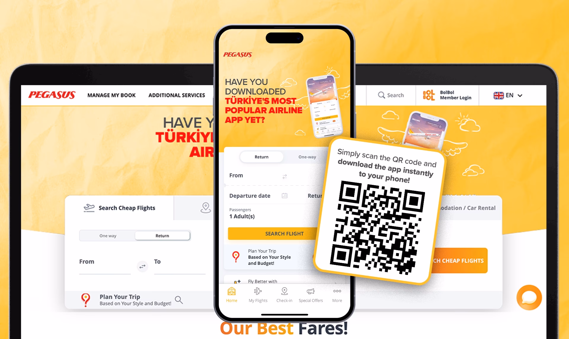 Why should I download the Pegasus mobile app?