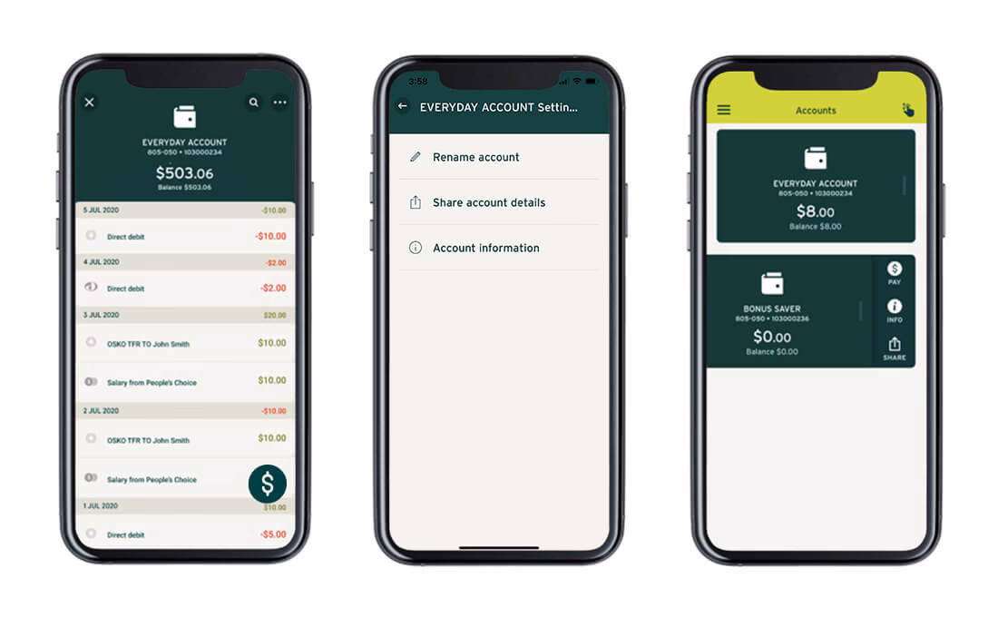 What is peoplesonline & mobile banking?