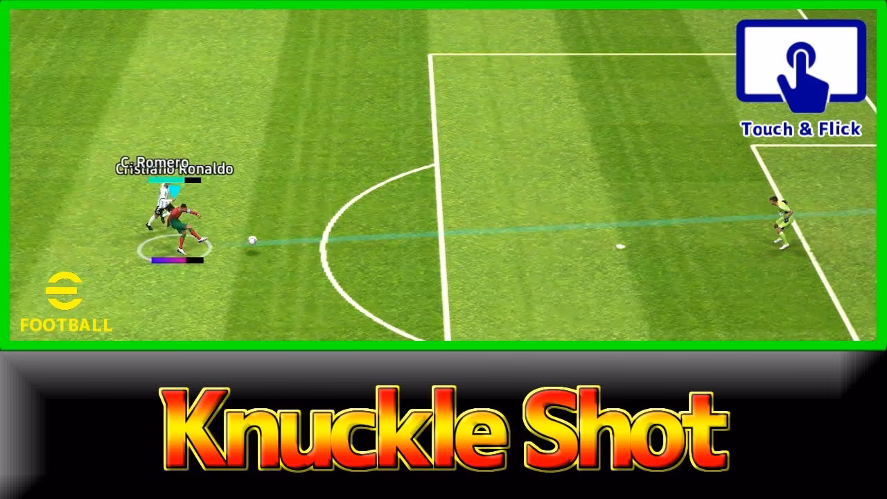 How do you perform knuckleshots in PES?