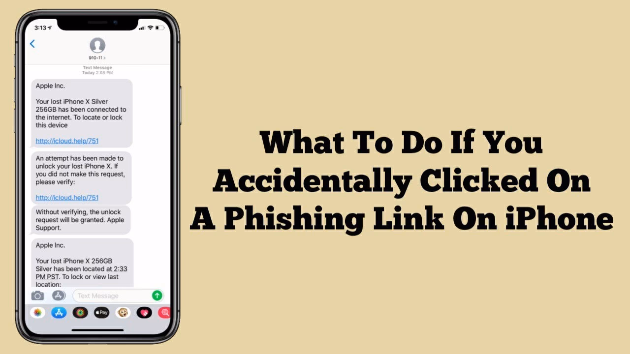 What happens if you click a phishing link?