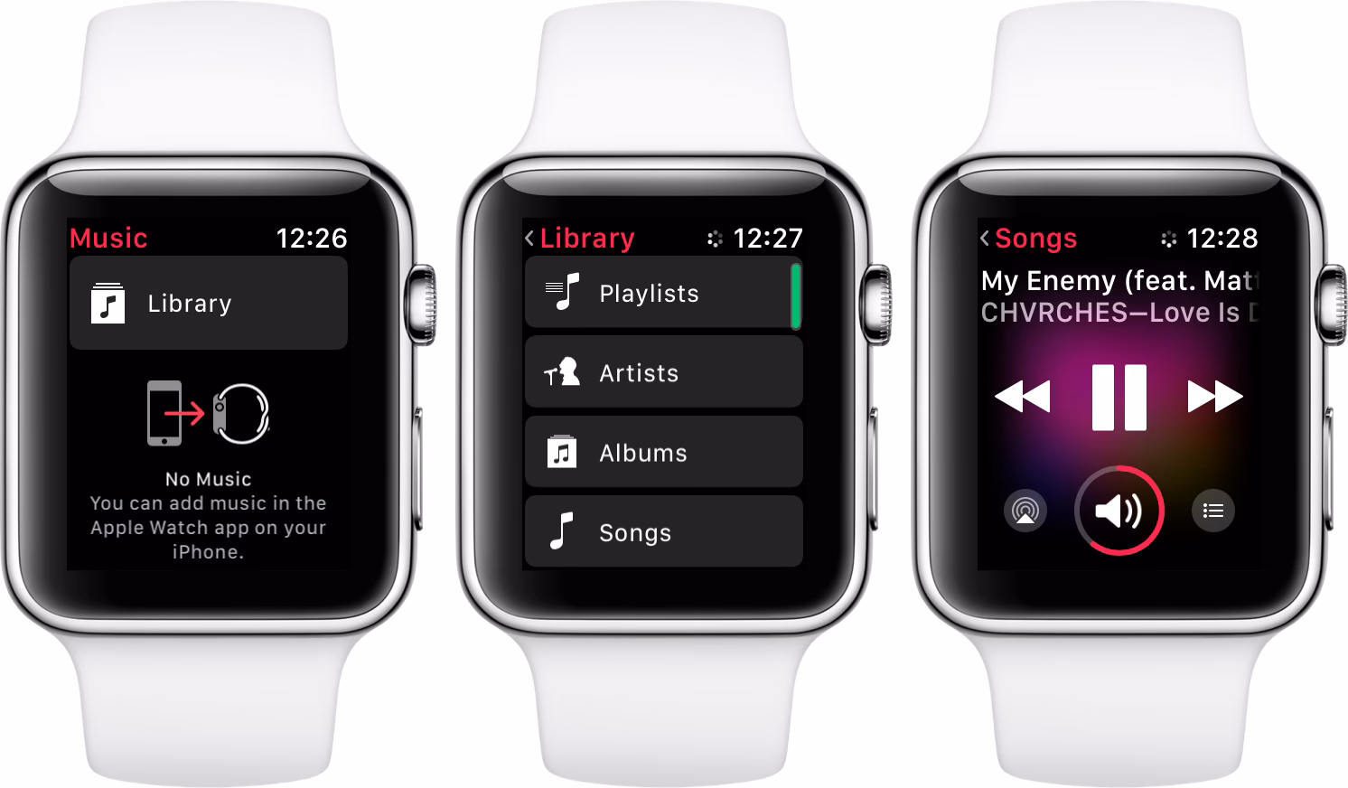 How to stream music on Apple Watch?
