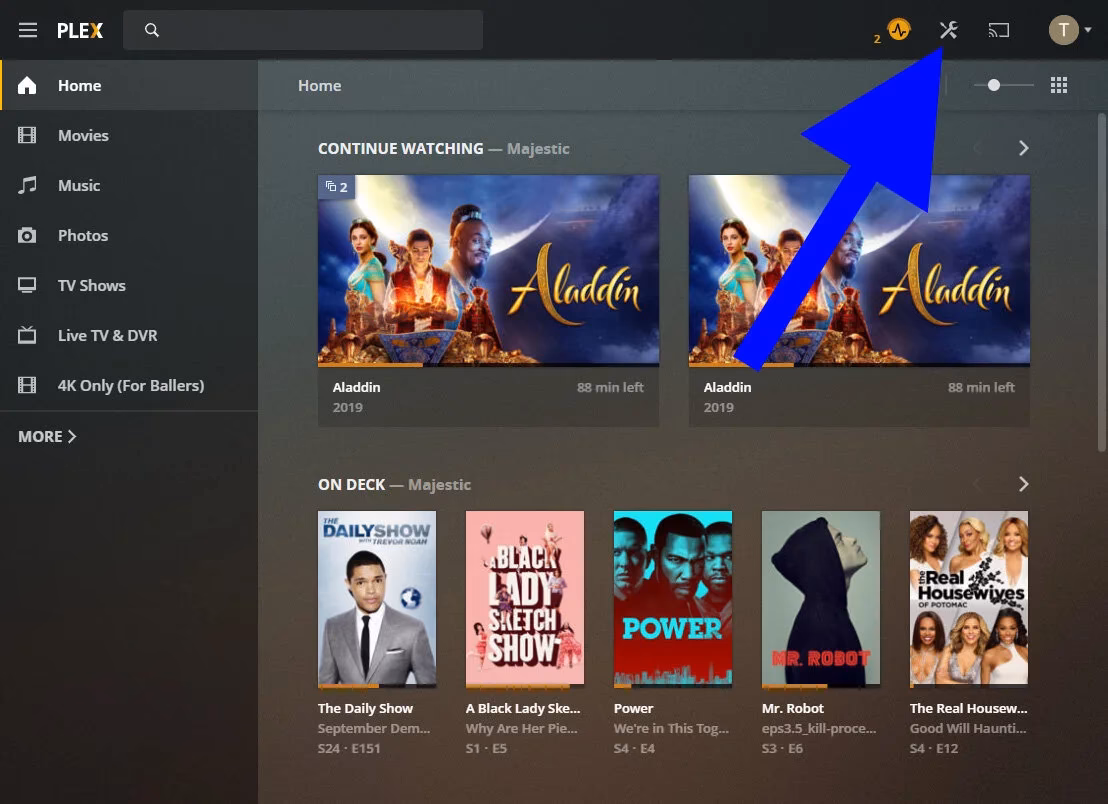 What happens if I unlock the Plex app?