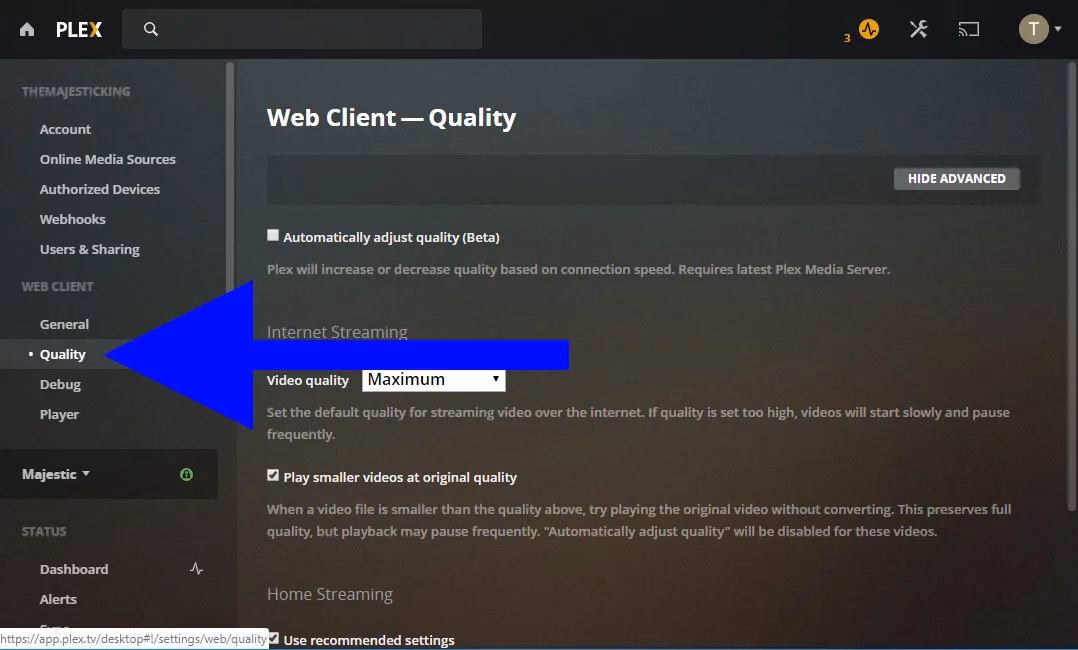 Can I access Plex server on iOS app?