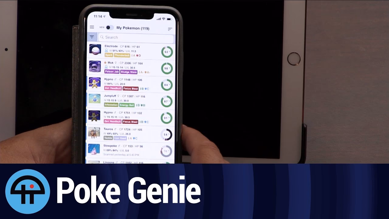 What is poke Genie app?
