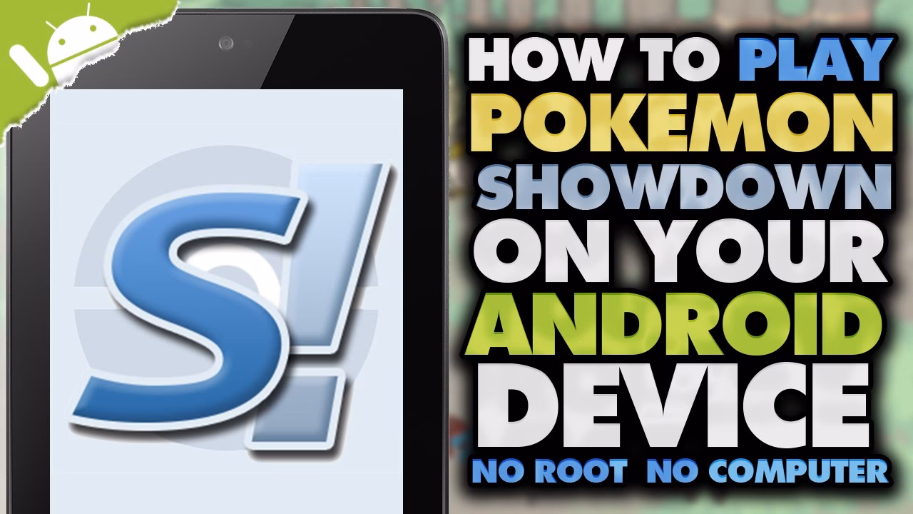 Is there a Pokemon showdown app?