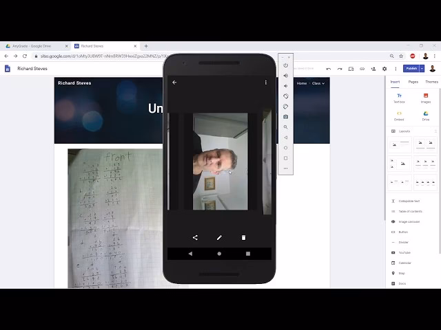 How do I upload pictures to a website?