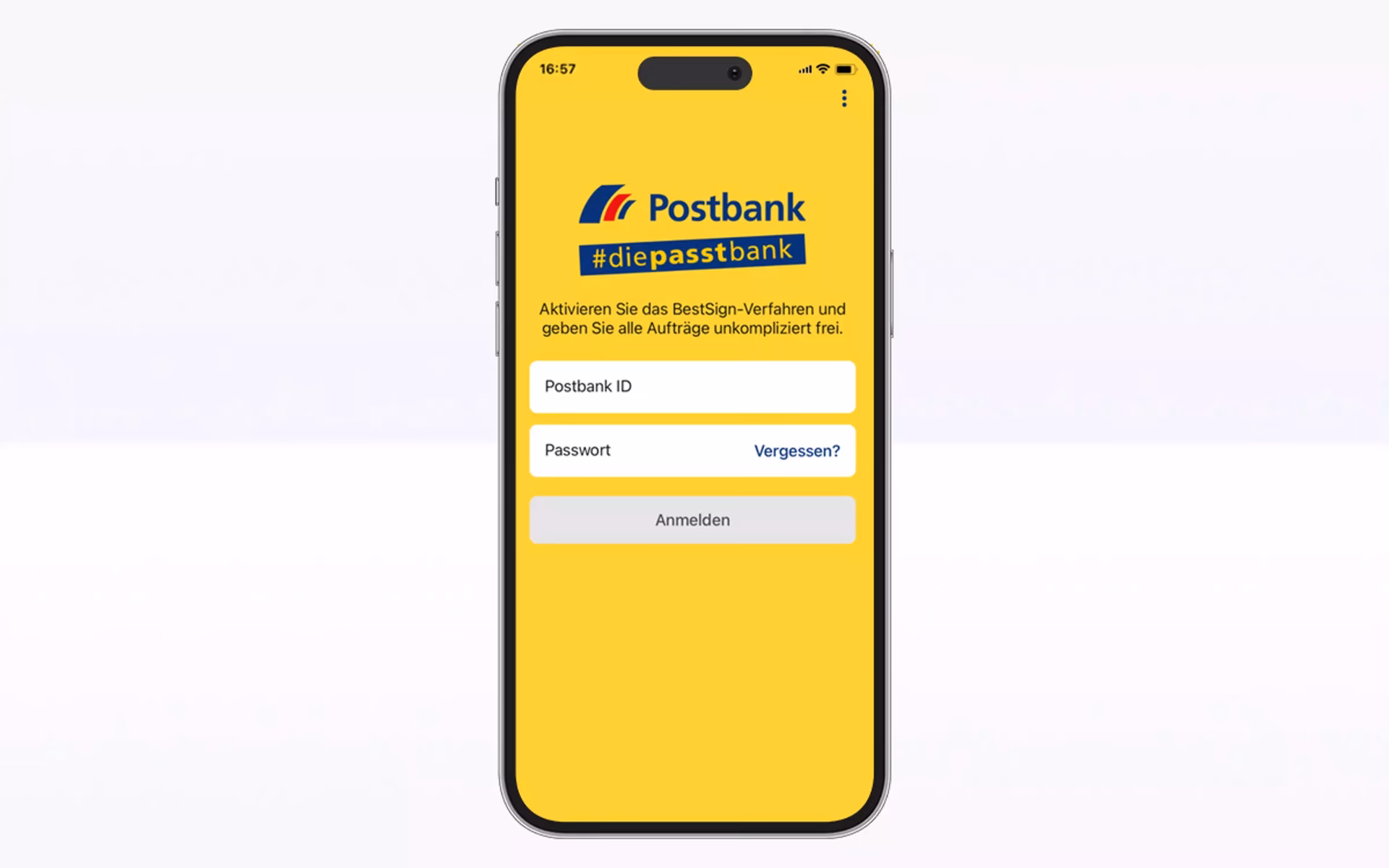 Wie bekomme ich die neue Postbank App?
