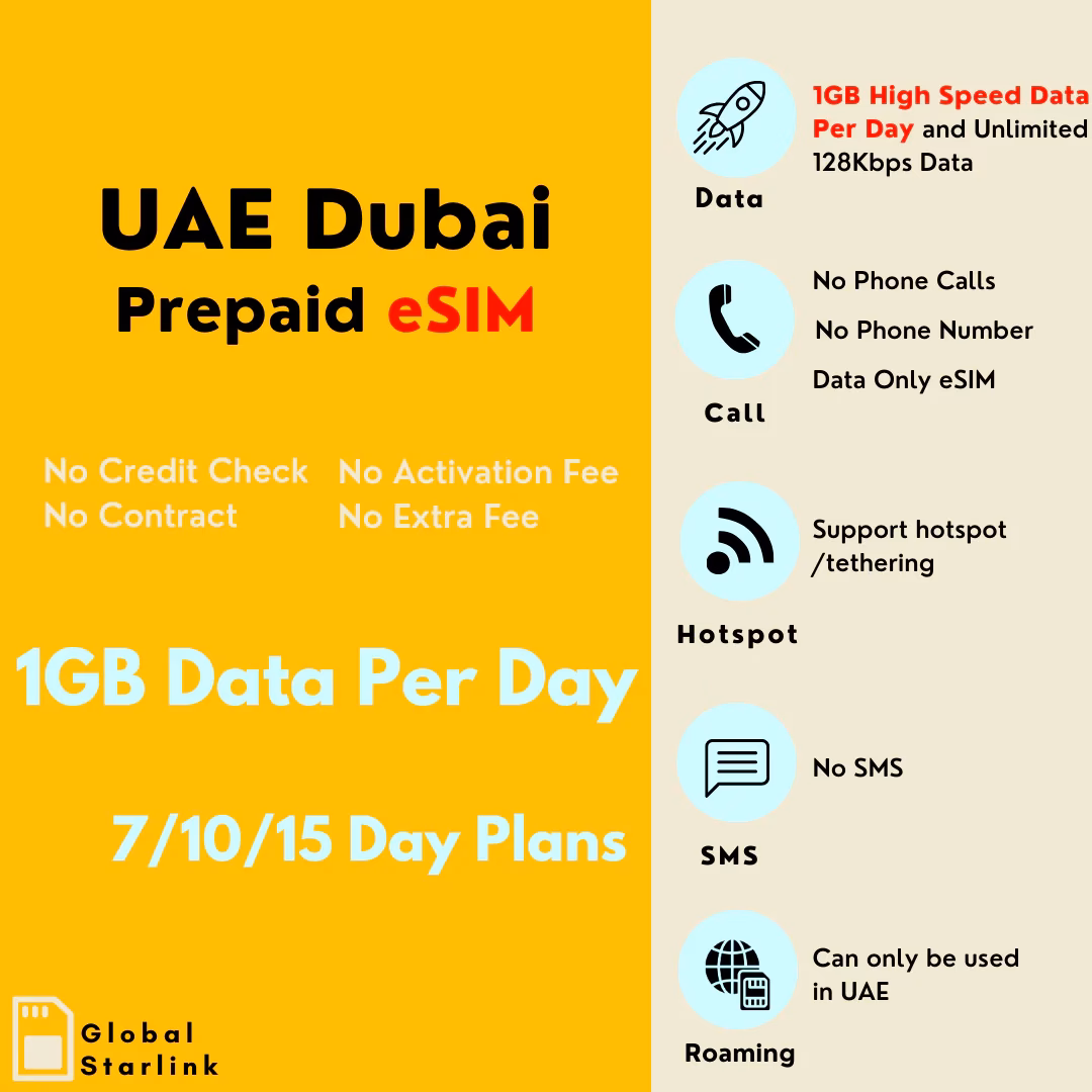 How does E& prepaid work in the UAE?