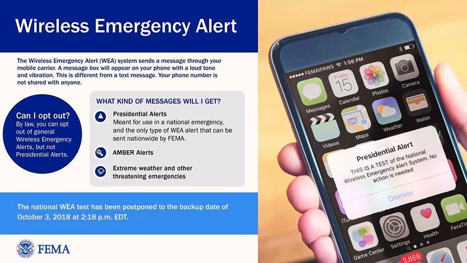 Can you receive Presidential alerts on a mobile device?