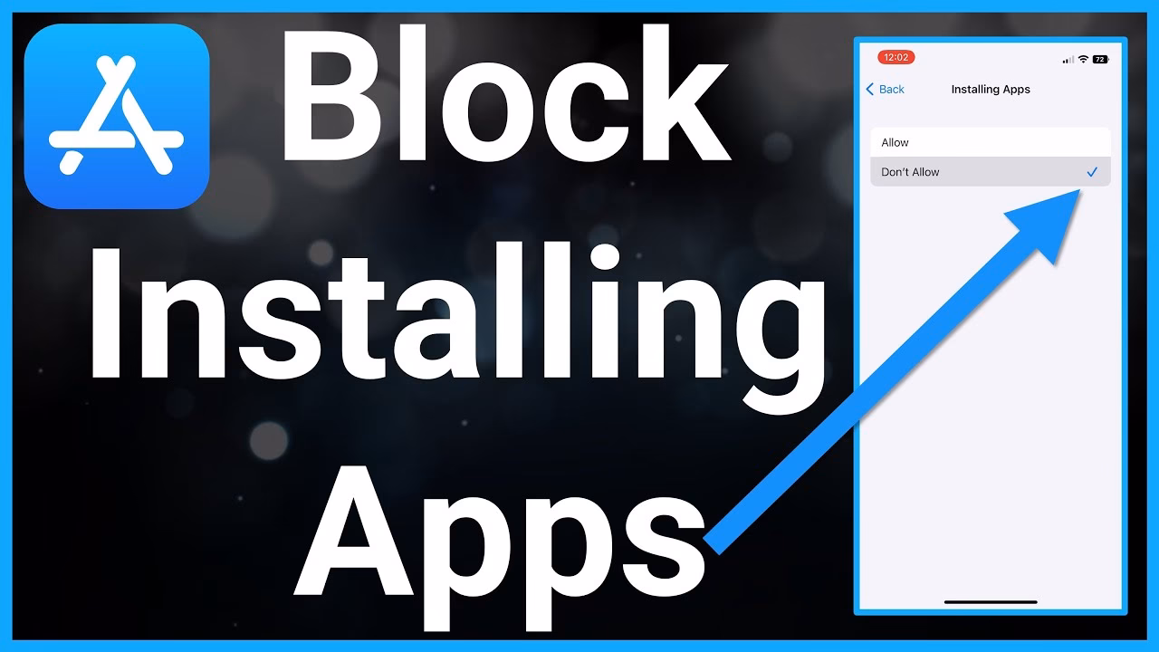 How do I Stop my iPhone from downloading apps?