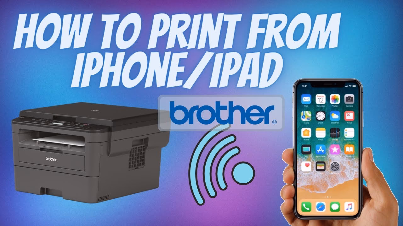 How do I connect my Brother printer to my mobile device?