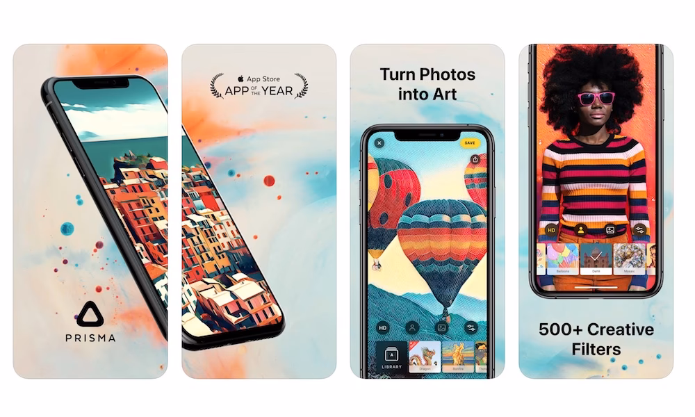 What is the Prisma app?