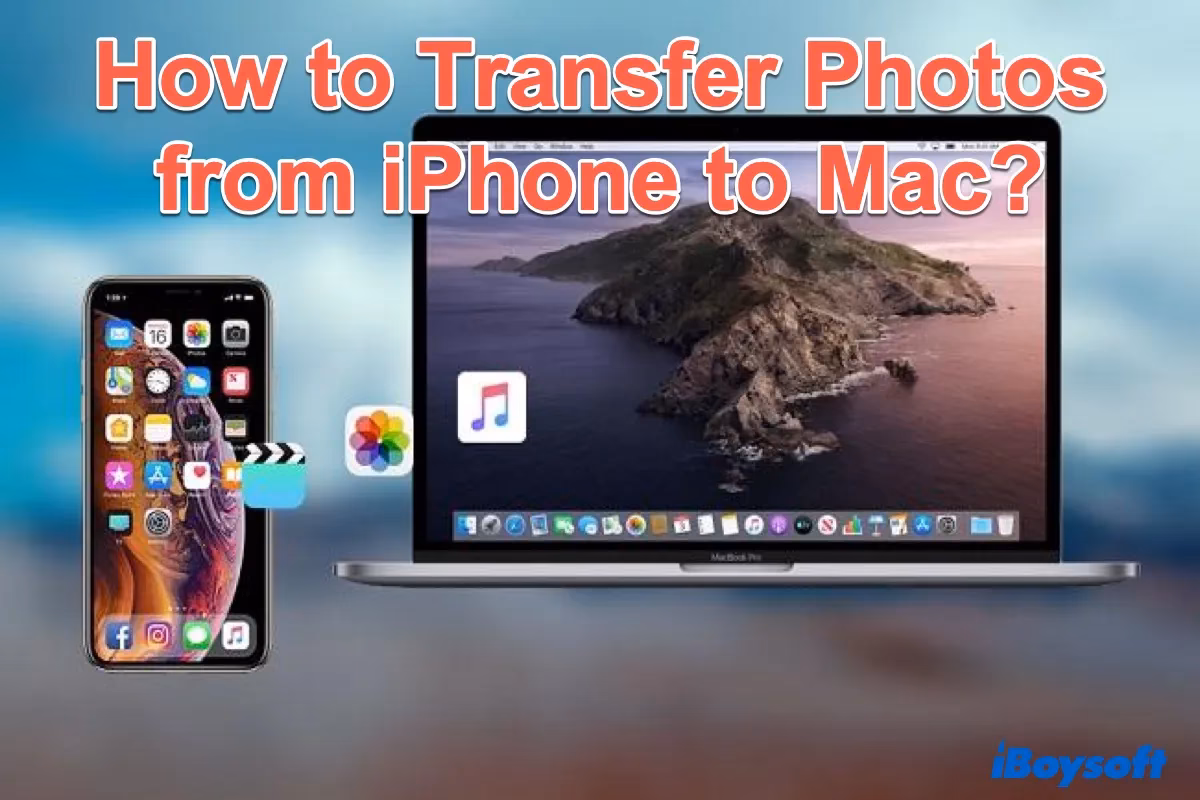 How to transfer photos from iCloud to Mac?