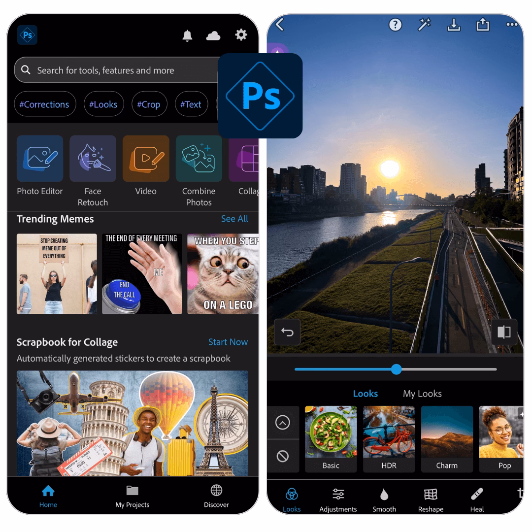 Which photo editing apps are iOS-only?