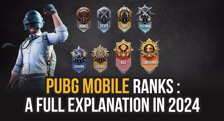 What is a PUBG starting rank?