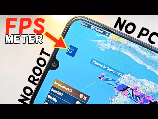 How to turn off fps in PUBG Mobile?